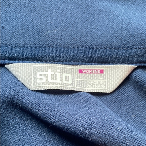 Stio Women’s Mountain Shadow Gannett Peak Blue Fleece Half Zip Pullover Large - Picture 8 of 11